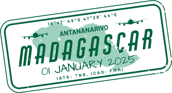 Carimbo de Madagascar